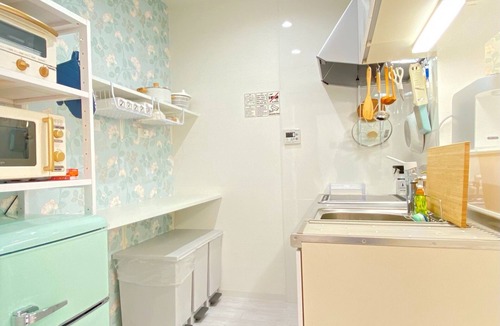 Shin-Osaka Apartment | S Tiffany Blue Newly built Westernstyle buildin/Osaka Ōsaka