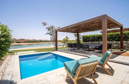 El Gouna House | Sabina 3BR, Private Plunge Pool, Lagoon & Sunset
