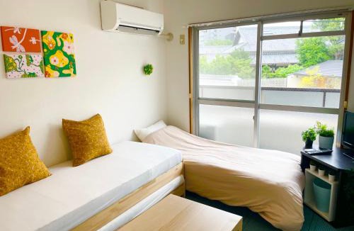 Toyonaka Apartment | Sakura202 伊丹空港アクセス抜群ペット宿泊可能 最寄駅から徒歩10分以内 都心からのアクセス抜群タイニールーム最大3名宿泊可能