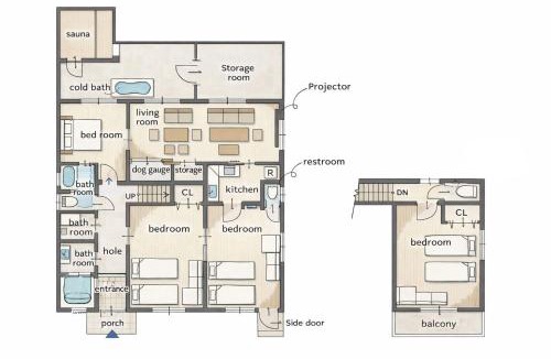 Ochi-gun Villa | sante 4073 STAY & SAUNA HAKATA ISLAND #1 AROZU