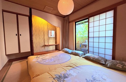 Namba Bed & Breakfast | SERENE | Dotonbori, 4th Floor | 80 ㎡, 3 bedrooms, 2 bathrooms | Private, Entire Floor