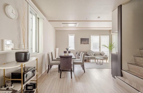Shinkoiwa Villa | Shin-Koiwa 5 Min Spacious Private House for 7 Near Shopping Street