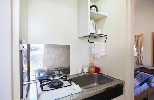 Nishi-Shinjuku Apartment | Shinjuku 302 for 2 peoples, private toilet + small kitchen
