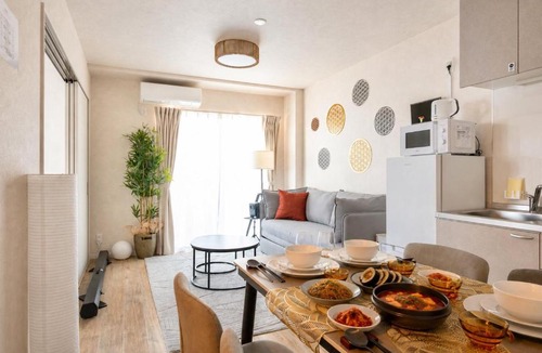 Ikuno Apartment | SHIPPO Residence Tsuruhashi 2BR Apartment with Home Theater