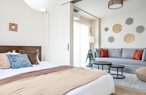 Ikuno Apartment | SHIPPO Residence Tsuruhashi 2BR Apartment with Home Theater