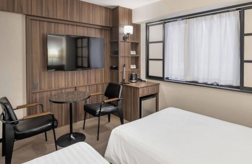 Fukuyama Hotel | Smoking Twin room Breakfast included Simple /Fukuyama Hiroshima
