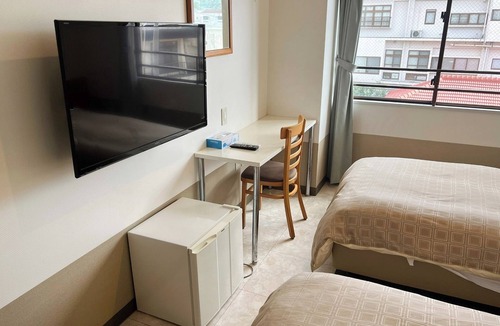 Nago Hotel | Smoking Twin room with unit bath/Nago Okinawa