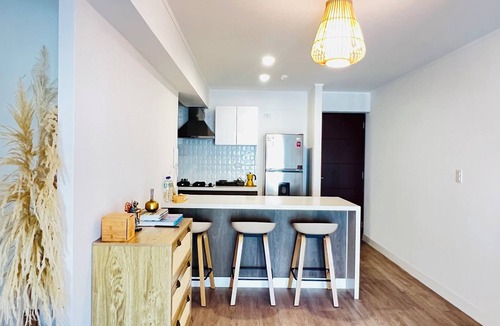 Leuro Apartment | Spacious 3BR in Miraflores: Rooftop Pool & Balcony - Steps to Top Dining & Cafes