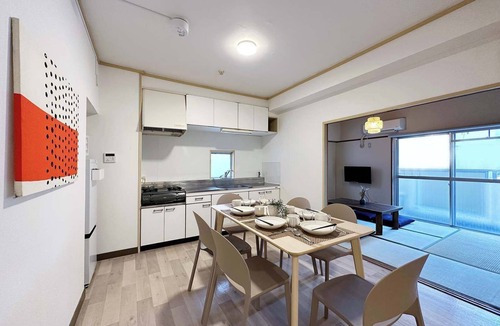 Hiroshima City Centre Apartment | Spacious 3BR Japanese Apt | Close to Peace Park