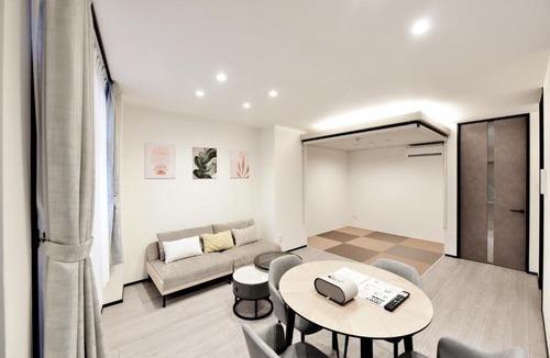 Namba Apartment | Spacious 65sqm Family Apartment Namba Dotonbori Kuromon 8 Guests Riverwood 201
