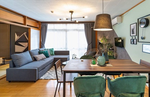 Naha City Centre Apartment | Spacious living room whole room rentedF1/Naha Okinawa