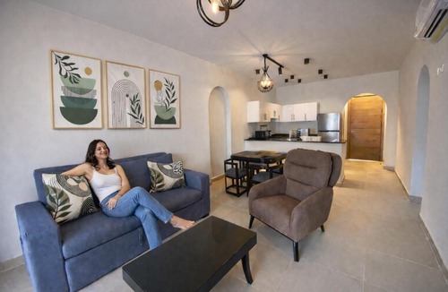 Makadi Bay Apartment | Stylish Makadi Heights 2BR Chalet Lagoon-front