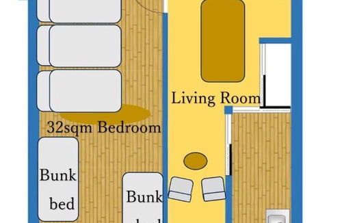 Honmachi Apartment | "Summer Gateway" 1 stop to Shinjuku! Max 7 ppl Perfect for Groups 412