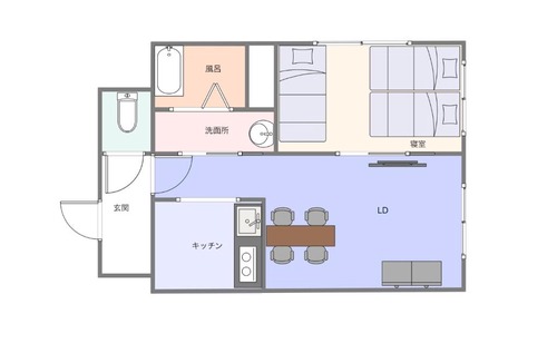 Shiroishi Apartment | Sun Court Nango-dori サンコート南郷通 1002