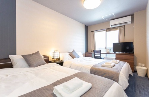 Shimogyo Hotel | Superior twin room/Kyoto Kyōto
