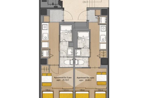 Shikitsuhigashi Apartment | The Peak Namba Minami Apartment Hotel