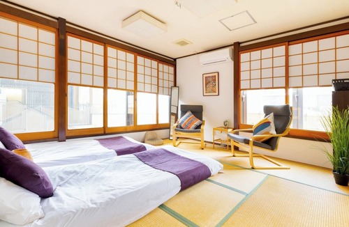 Nara Apartment | This guesthouse has a living room and four bedrooms and can be rented exclusively for your group/Nara Nara