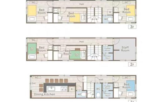 Kiyosumi-Shirakawa Apartment | Tokyo Kiyosumi-Shirakawa Family House, 6BR, 2Bath, Sleeps 8