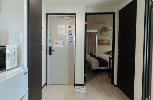 Sumida Apartment | Tokyo Skytree 202 Bali-style double room Bathtub separate bathroom