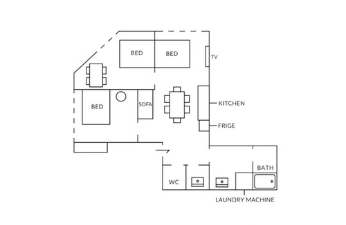 Taito Apartment | Tora Hotel Taito - Vacation STAY 53094v