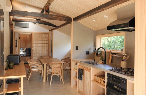 Ochi-gun House | Traditional but luxury Japanese villa. Midway on Shimanami Kaido. Cal-king beds!