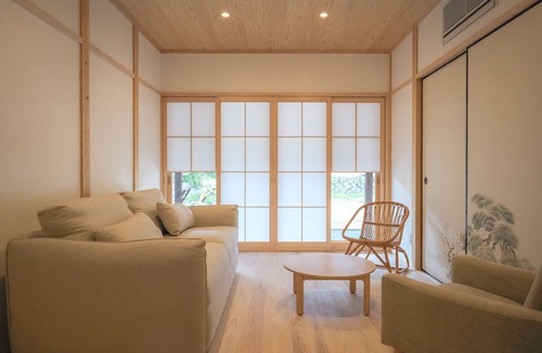Ochi-gun House | Traditional but luxury Japanese villa. Midway on Shimanami Kaido. Cal-king beds!