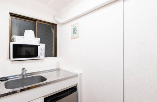 Dotonbori Apartment | Twin room with private bathroom 2 minutes from th - Double twin room/Osaka Ōsaka