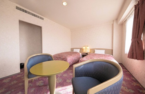 Miyakonojo Hotel | Twin Smoking Room without meals/Miyakonojo Miyazaki