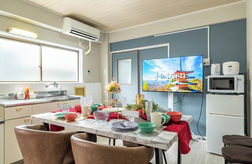 Konohana Apartment | Umeka 302.303 Hotel GRAN Umeka Family friendly Free parking 10 minutes to USJ