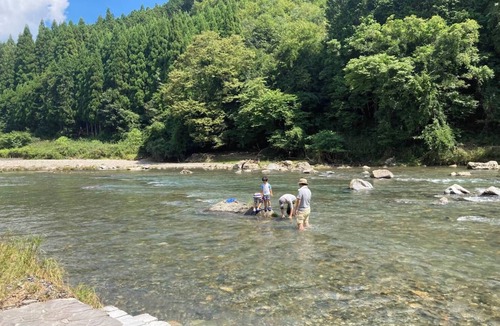Ukyo Ward House | Unexplored area] Private old private house inn with a beautiful river flowing through it.