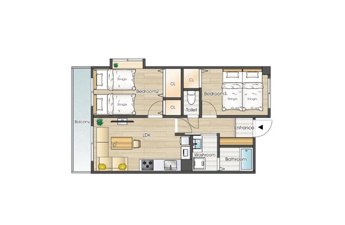 Kitakyushu Apartment | Ushamy's KOKURA STAY No 01