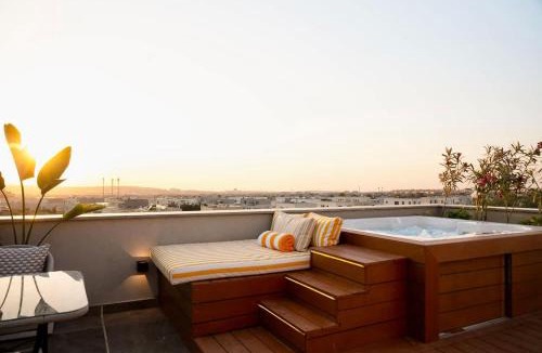 New Cairo Apartment | VELORA - Sodic Penthouse with jacuzzi & big terrace over New Cairo view