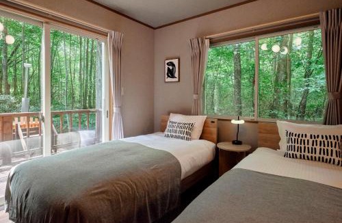 Tsumagoi Villa | Villa Noël Kitakaruizawa Jardin, Forest Sauna Hideaway