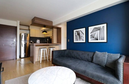Barranco Apartment | w* | Welcoming 2BR in Luxury Building in Barranco