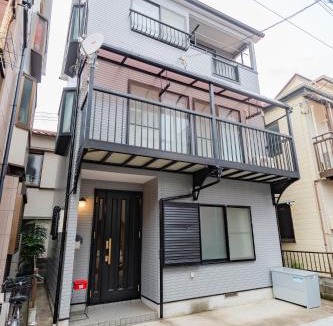 Nishinippori House | Whole 3-floor Tokyo house 3 showers 3 toilets Tatami Max 13