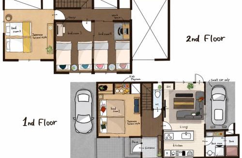 Maibara Apartment | YURURIBASE 稀-LakeBiwa,Maibara