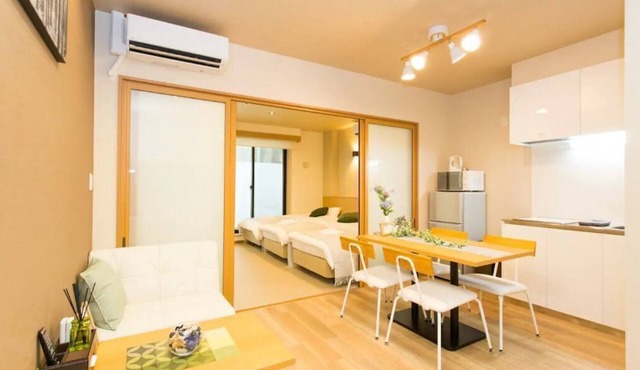 01Group stay CLASSE/350m walk from Namba station/280m walk from Nihonbashi station/Maximum 6 people/WIFI