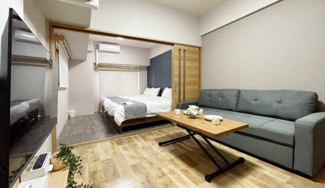 1BR Apartment with beautiful City View Near Shopping District For 6Ppl