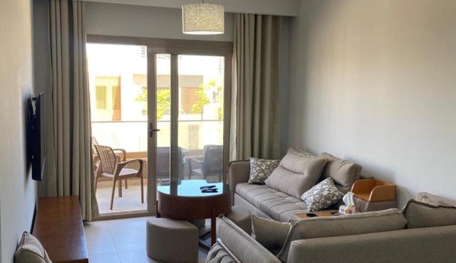 2 BR Luxury Apartment in Palm Hills New Alamein, Lagoon, Pools, and Beach