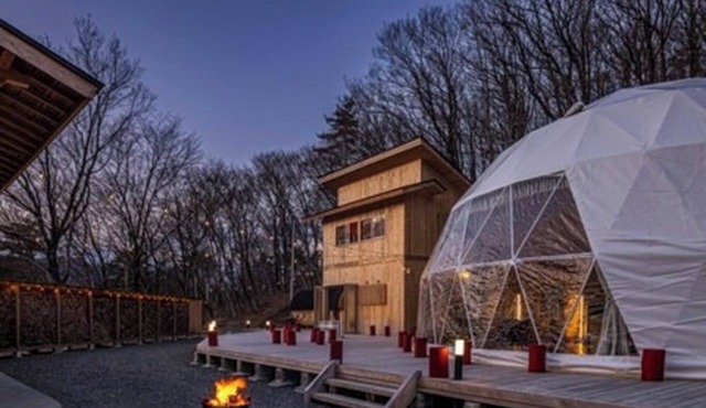 8 Sauna Glamping with a Sound PreHoliday Plan/Sukagawa City Fukushima in Sukagawa City