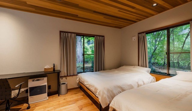 A vacation rental where you can enjoy the sauna, BBQ, and bonfire