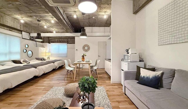 b hotel 402 Open Apt for 10ppl near Hondori Shopping
