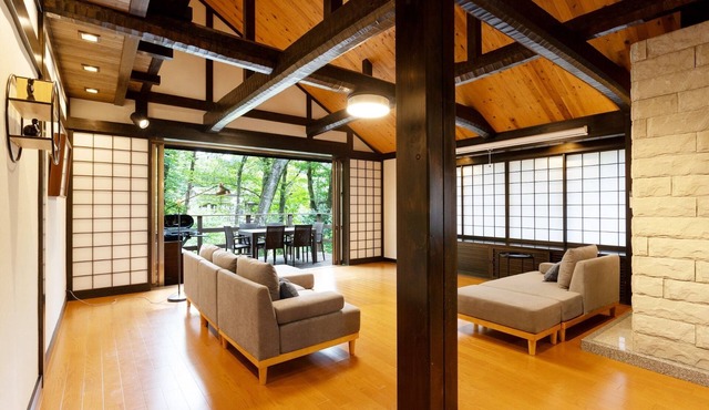 BBQ on a vast site surrounded by rich nature | Mod - Hakone Sengokuhara Somuan /Ashigarashimo-gun Kanagawa