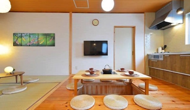 BBQ on the terrace 10 minutes by car to Churaumi/Kunigami-gun Okinawa in Kunigami-gun