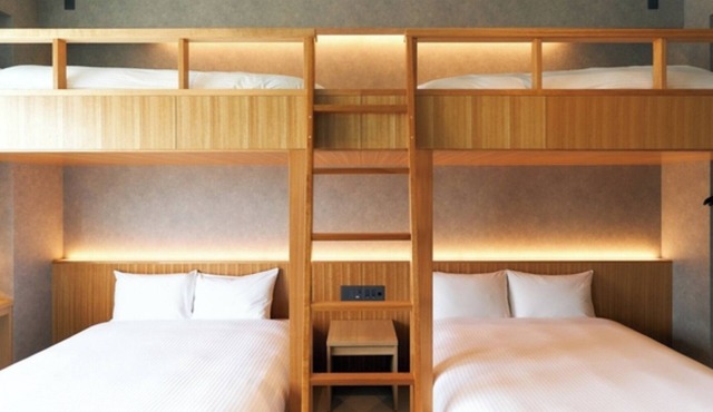 Bunk Bedroom 4 beds | Room only/Naha Okinawa