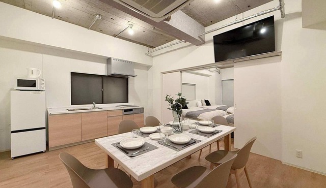 Central Hatchobori 2 Bedroom Apartment for 10 Guests