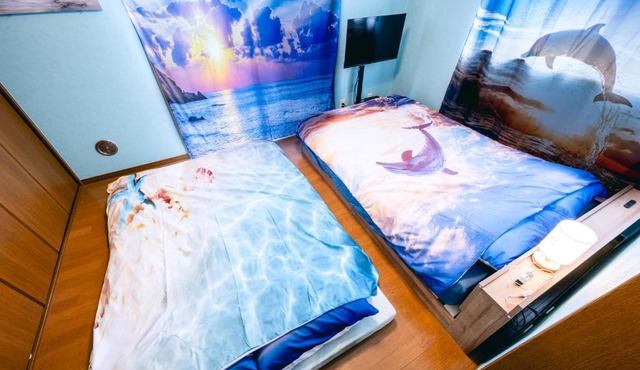 Costa Beach 202, 8min the beach, 4min Enoshima Station, Free Wi-Fi , 4 guests