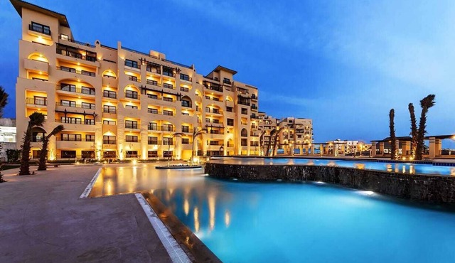 Cozy clean studio At hurghada promenade with fantastic pool and sea views
