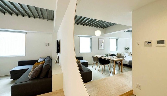 Cozy & Modern Studio Apt 5 Mins Walk to Peace Park in Hiroshima