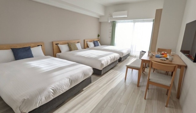 Deluxe triple room Standard plan Namba area wal/Osaka Ōsaka